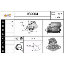 IS9004 SNRA Стартер