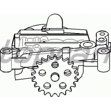 720 157 TOPRAN Масляный насос