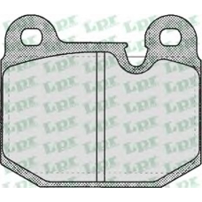 05P210 LPR Комплект тормозных колодок, дисковый тормоз