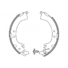 33609 SPIDAN Комплект тормозных колодок