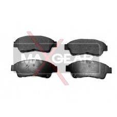 19-0569 MAXGEAR Комплект тормозных колодок, дисковый тормоз
