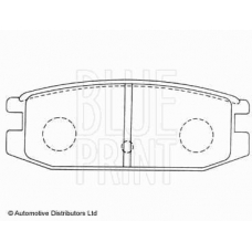 ADC44234 BLUE PRINT Комплект тормозных колодок, дисковый тормоз