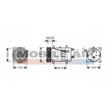 6058K074 SCHLIECKMANN Компрессор, кондиционер