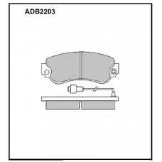 ADB2203 Allied Nippon Тормозные колодки