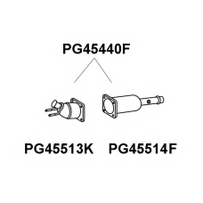 PG45440F VENEPORTE Сажевый / частичный фильтр, система выхлопа ОГ