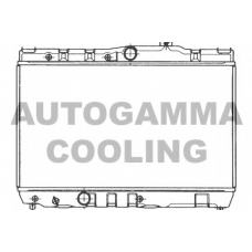 101002 AUTOGAMMA Радиатор, охлаждение двигателя