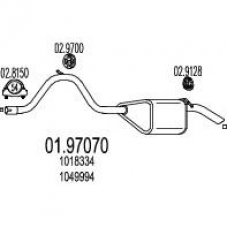 01.97070 MTS Глушитель выхлопных газов конечный