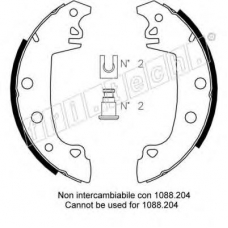 1079.187 fri.tech. Комплект тормозных колодок