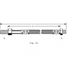 PHC155 TRW Тормозной шланг