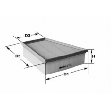 MA3218 CLEAN FILTERS Воздушный фильтр