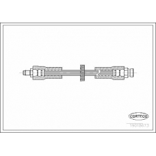 19018673 CORTECO Тормозной шланг