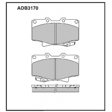 ADB3170 Allied Nippon Тормозные колодки