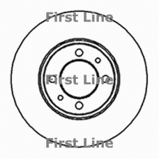 FBD190 FIRST LINE Тормозной диск