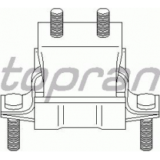 300 419 TOPRAN Подвеска, двигатель