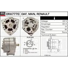 DRA7770 DELCO REMY Генератор