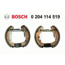 0 204 114 519 BOSCH Комплект тормозных колодок