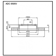 ADC 0505V Allied Nippon Гидравлические цилиндры