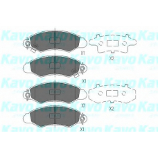 KBP-8520 KAVO PARTS Комплект тормозных колодок, дисковый тормоз