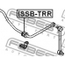 ISSB-TRR FEBEST Опора, стабилизатор