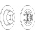DDF1641-1 FERODO Тормозной диск