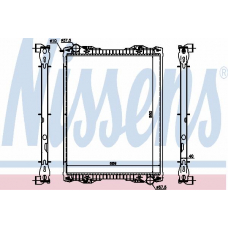 67259A NISSENS Радиатор, охлаждение двигателя