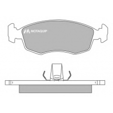 LVXL996 MOTAQUIP Комплект тормозных колодок, дисковый тормоз