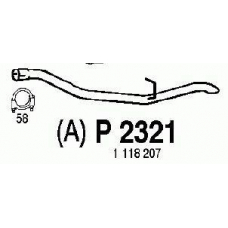 P2321 FENNO Труба выхлопного газа