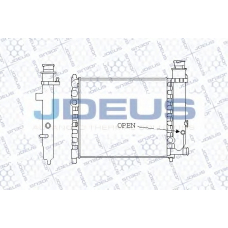 021V01 JDEUS Радиатор, охлаждение двигателя