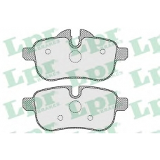 05P1617 LPR Комплект тормозных колодок, дисковый тормоз