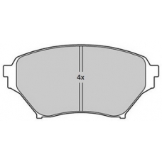 FBP-1785 FREMAX Комплект тормозных колодок, дисковый тормоз