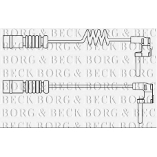 BWL3103 BORG & BECK Сигнализатор, износ тормозных колодок