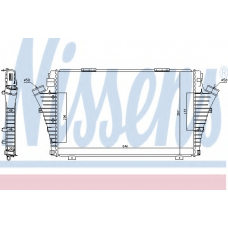 96646 NISSENS Интеркулер