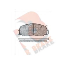 RB0604 R BRAKE Комплект тормозных колодок, дисковый тормоз