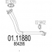 01.11880 MTS Труба выхлопного газа