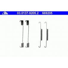 03.0137-9205.2 ATE Комплектующие, тормозная колодка