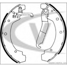 V10-0455 VEMO/VAICO Комплект тормозных колодок