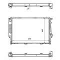 509588 NRF Радиатор, охлаждение двигателя