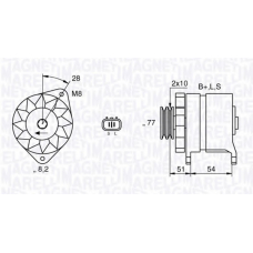 063532603010 MAGNETI MARELLI Генератор