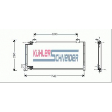 5320601 KUHLER SCHNEIDER Конденсатор, кондиционер