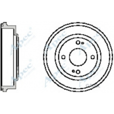 DRM9128 APEC Тормозной барабан