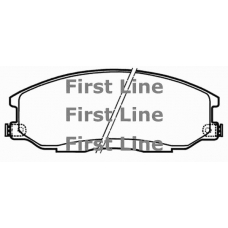 FBP3421 FIRST LINE Комплект тормозных колодок, дисковый тормоз