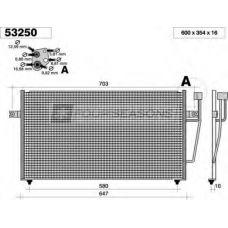 F4-53250 STANDARD Конденсатор, кондиционер