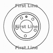 FBD144 FIRST LINE Тормозной диск