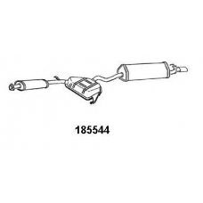 350718554400 MAGNETI MARELLI Выпускной трубопровод