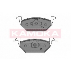 1012188 KAMOKA Комплект тормозных колодок, дисковый тормоз