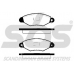 1501223938 S.b.s. Комплект тормозных колодок, дисковый тормоз