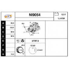 NI9054 SNRA Стартер