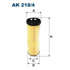 AK218/4 FILTRON Воздушный фильтр