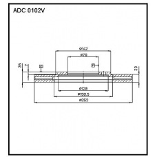 ADC 0102V Allied Nippon Гидравлические цилиндры