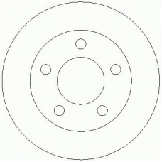 D2312 ROULUNDS Тормозной диск